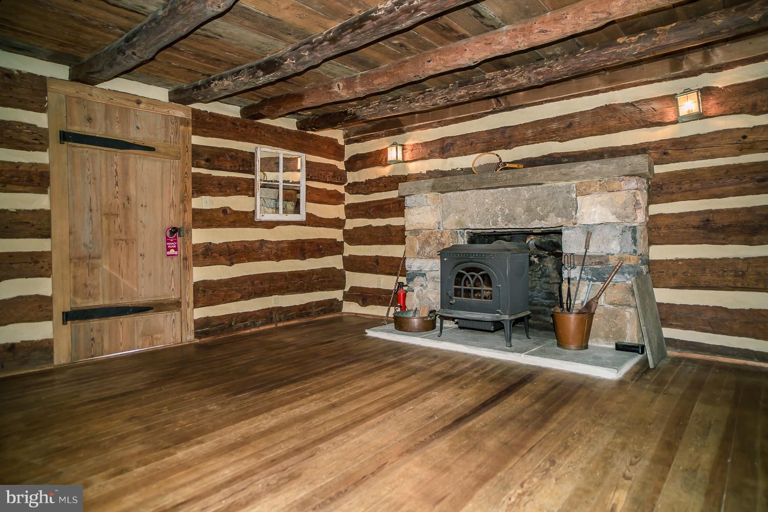 1459 Feltner Road Bluemont, VA 20135 - Photo 18 of 30 Original cabin living room