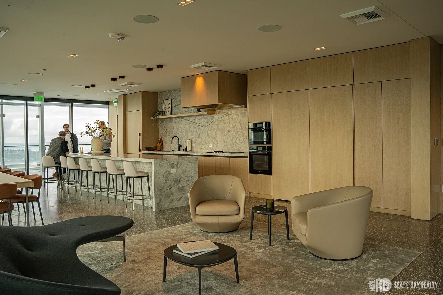 300 Virginia Street, Unit 2210 Seattle, WA 98101 - Photo 18 of 27 a living room with furniture and a view of kitchen