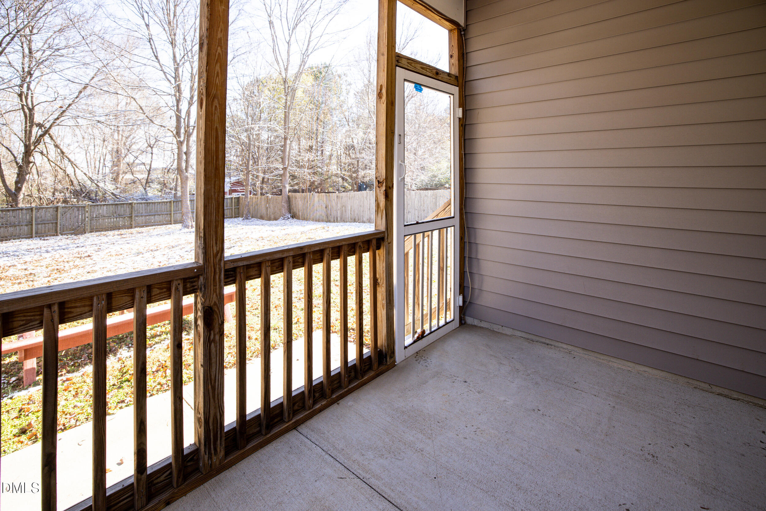213 Forestville Road Wake Forest, NC 27587 - Photo 11 of 15 a view of a glass door and deck
