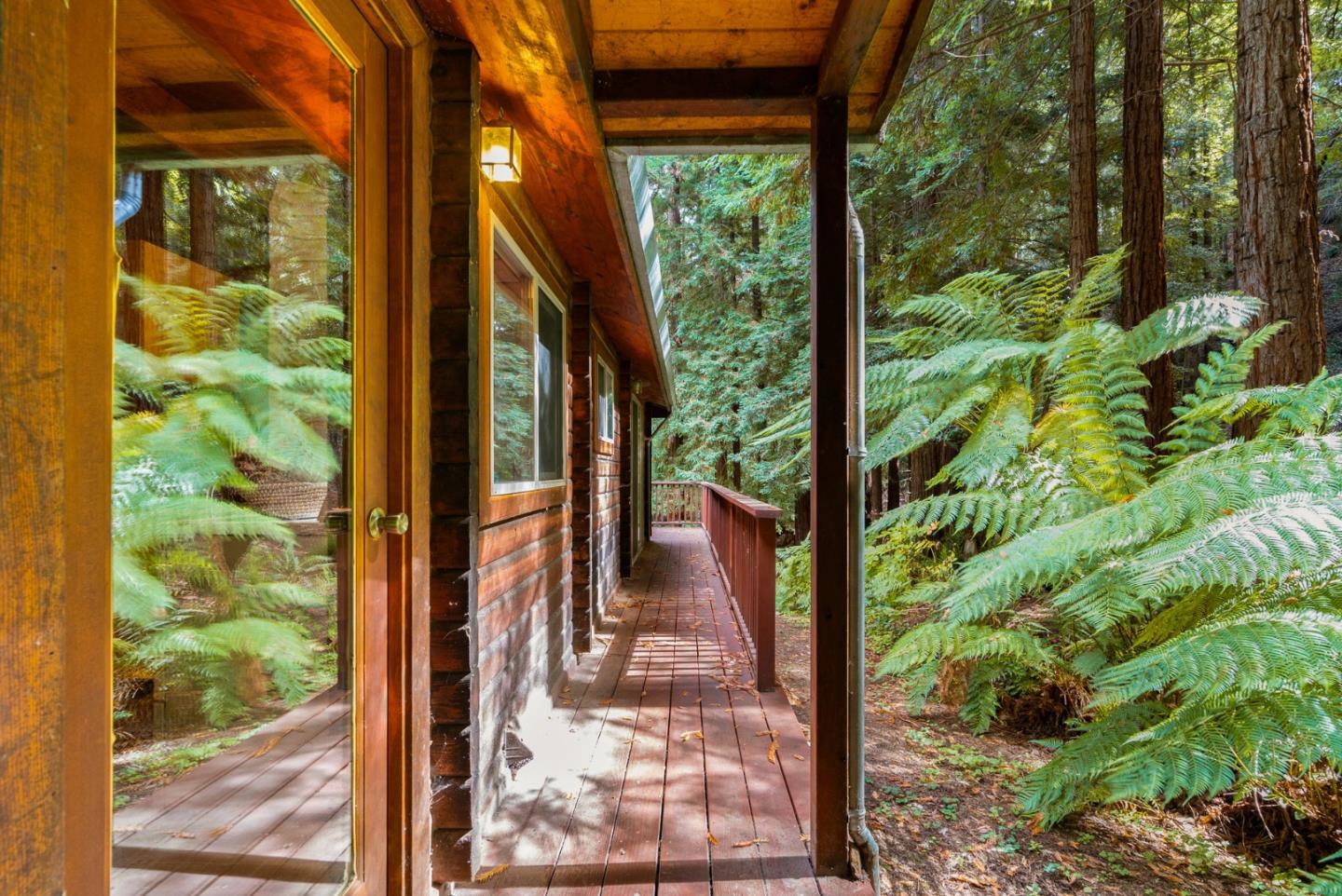 605 Waldeberg Road Ben Lomond, CA 95005 - Photo 29 of 45 a view of a porch