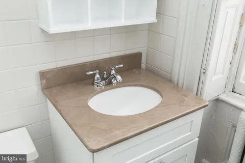 a close up of a bathtub