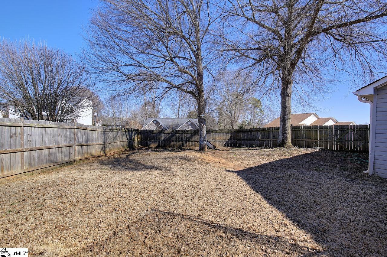 200 Merlin Court Simpsonville, SC 29680 - Photo 27 of 33 Fully fenced backyard offers lots of room for play and entertaining!