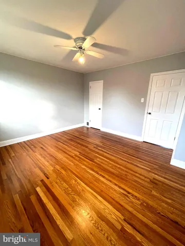 wooden floor in a room
