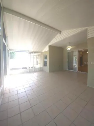 a view of a livingroom with wooden floor