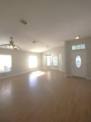 a view of empty room with window