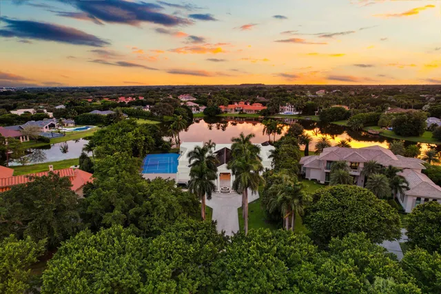 a view of a swimming pool and an ocean