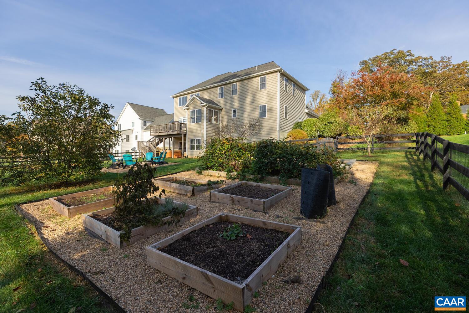97 Wexford Ridge Road Ruckersville, VA 22968 - Photo 57 of 70 a view of a house with backyard tub and trees