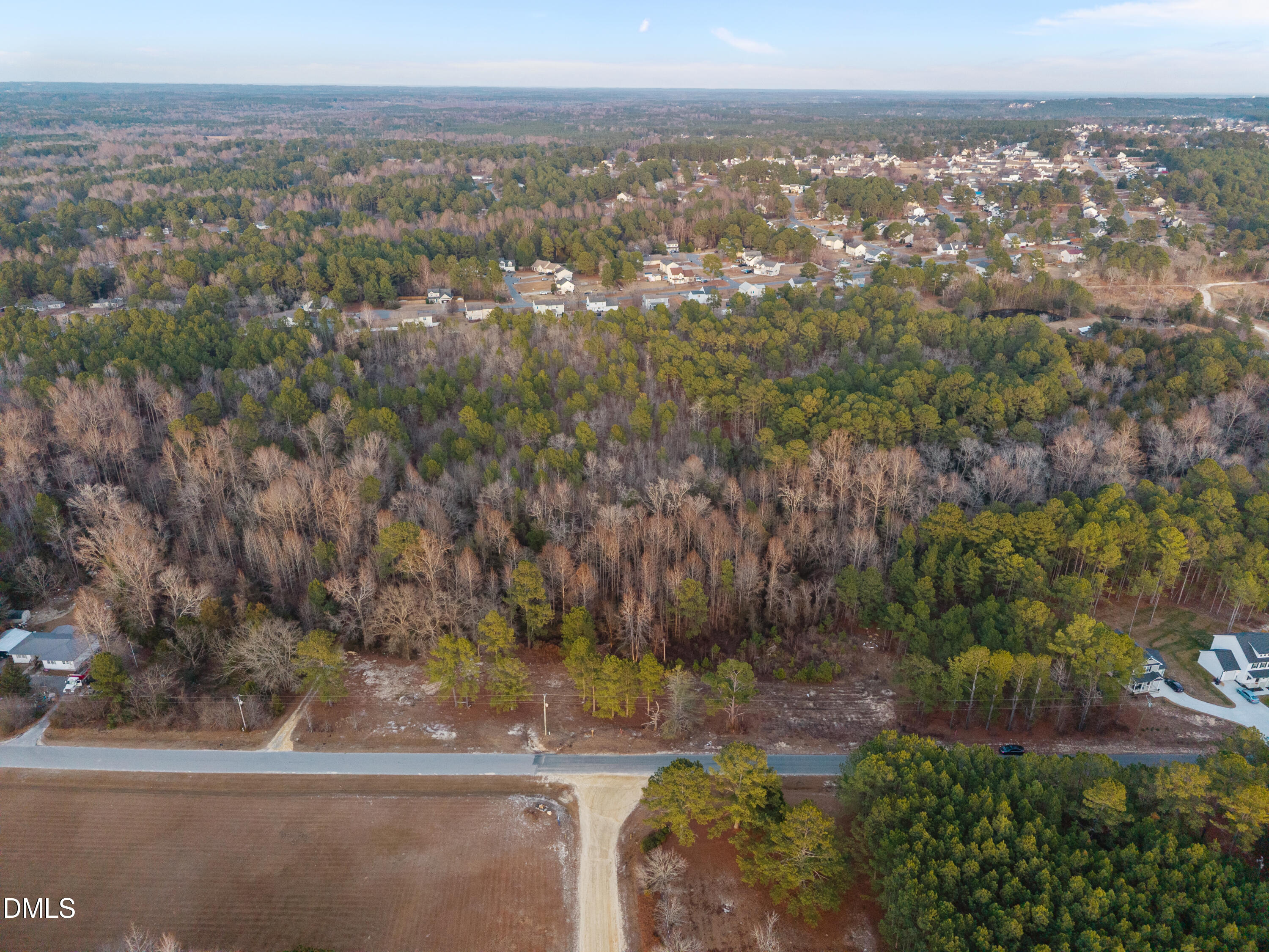 922 Roberts Road Sanford, NC 27332 - Photo 2 of 12 an aerial view of residential house and green space