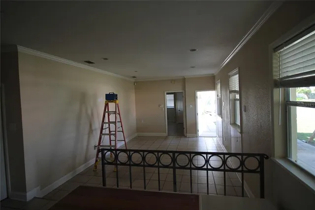 a view of a back yard of the house