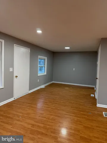 a view of empty room