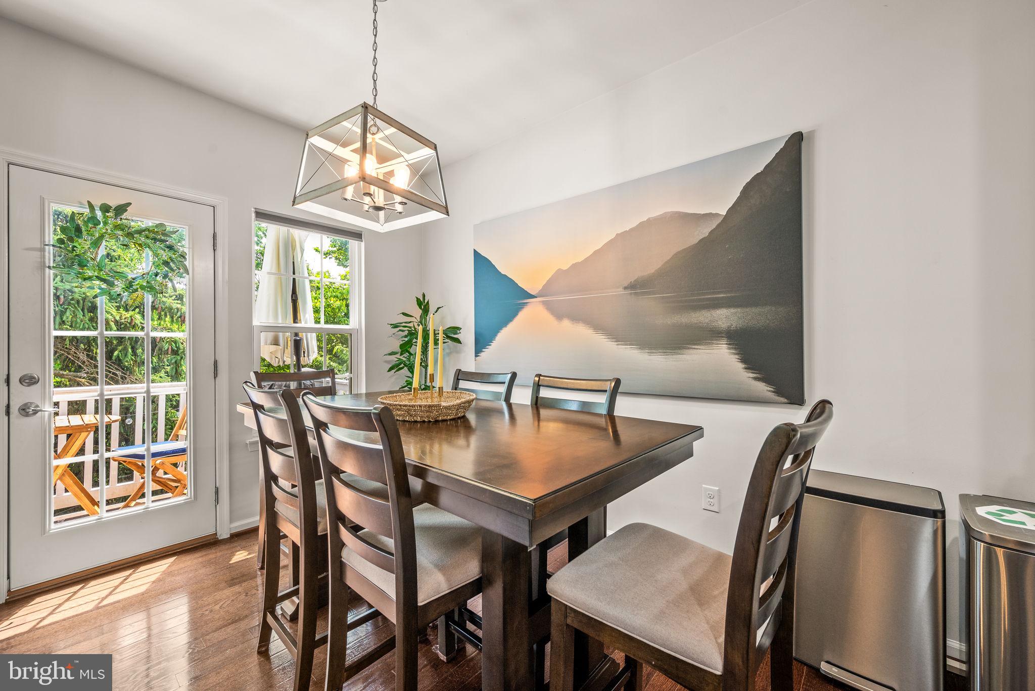 804 Sisler Road Phoenixville, PA 19460 - Photo 15 of 36 Dining area with views to treed rear