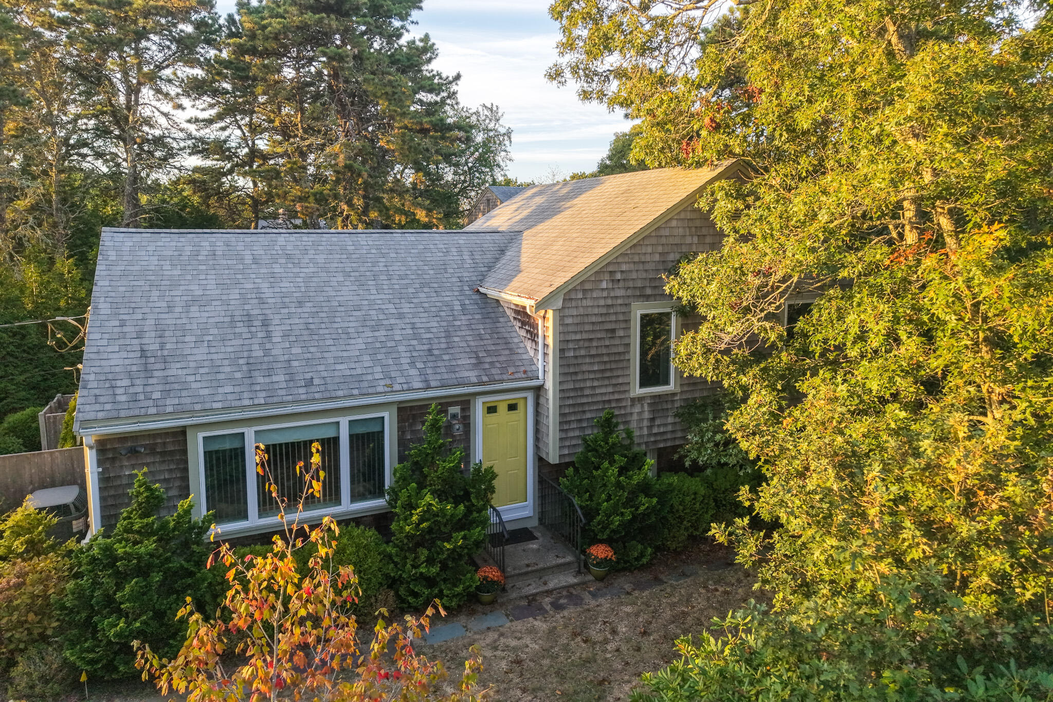 a view of house with outdoor space