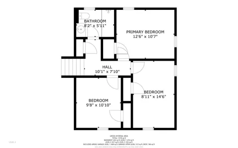 a picture of a wall with a white wall and a painting