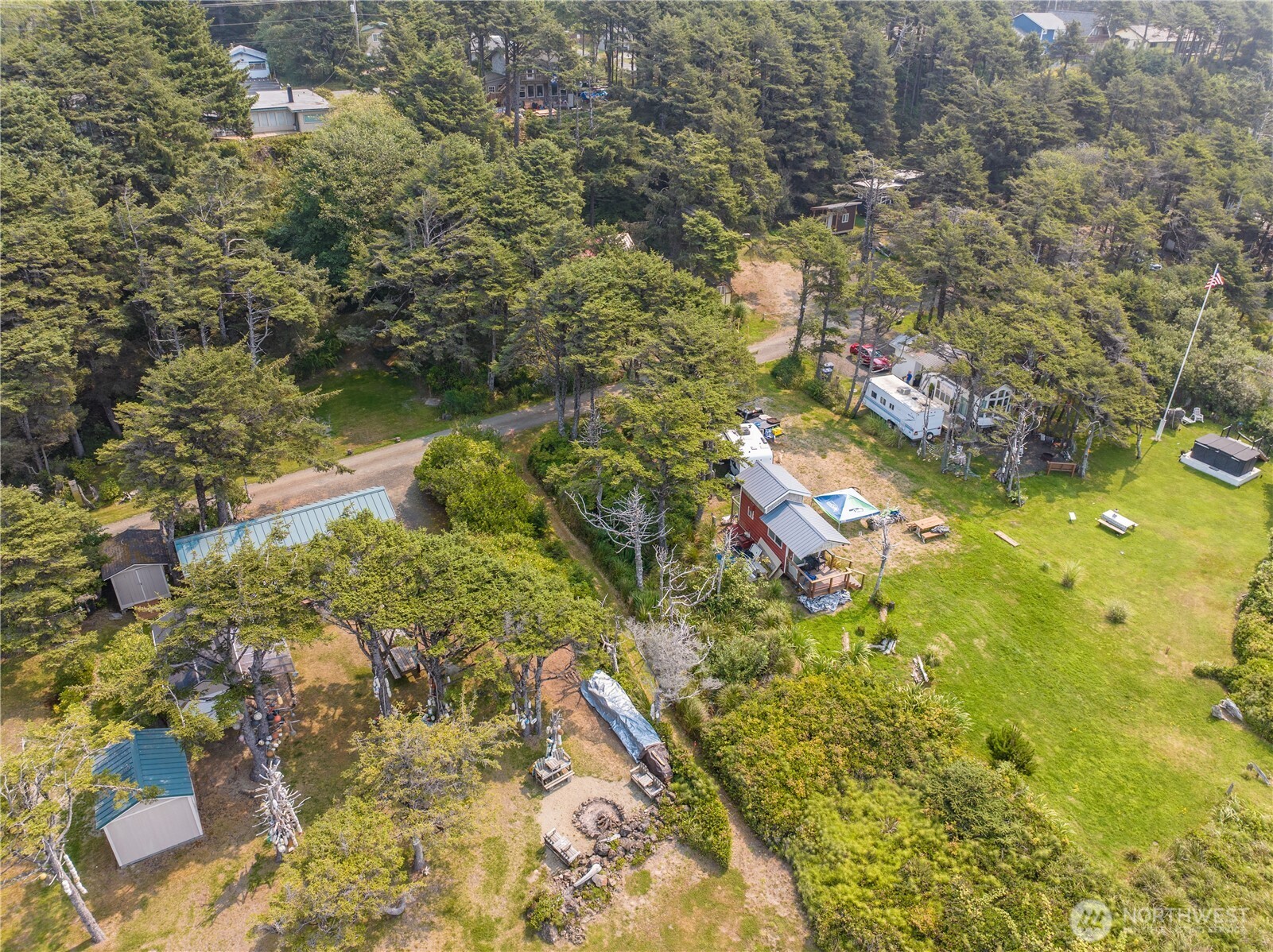 4753 Beach Lane Moclips, WA 98562 - Photo 14 of 25 a view of lake