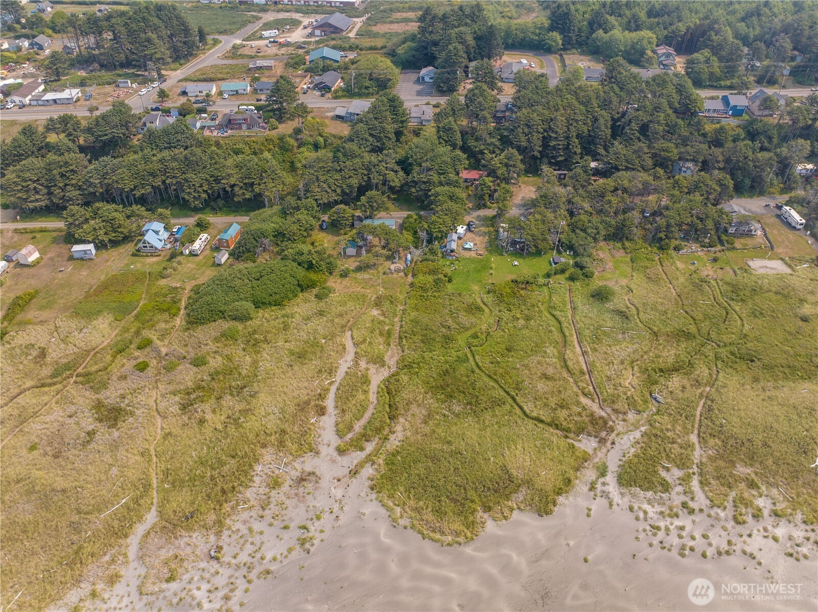 4753 Beach Lane Moclips, WA 98562 - Photo 7 of 25 a view of a yard