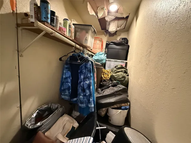 a close view of shoes and a potted plant on a wall