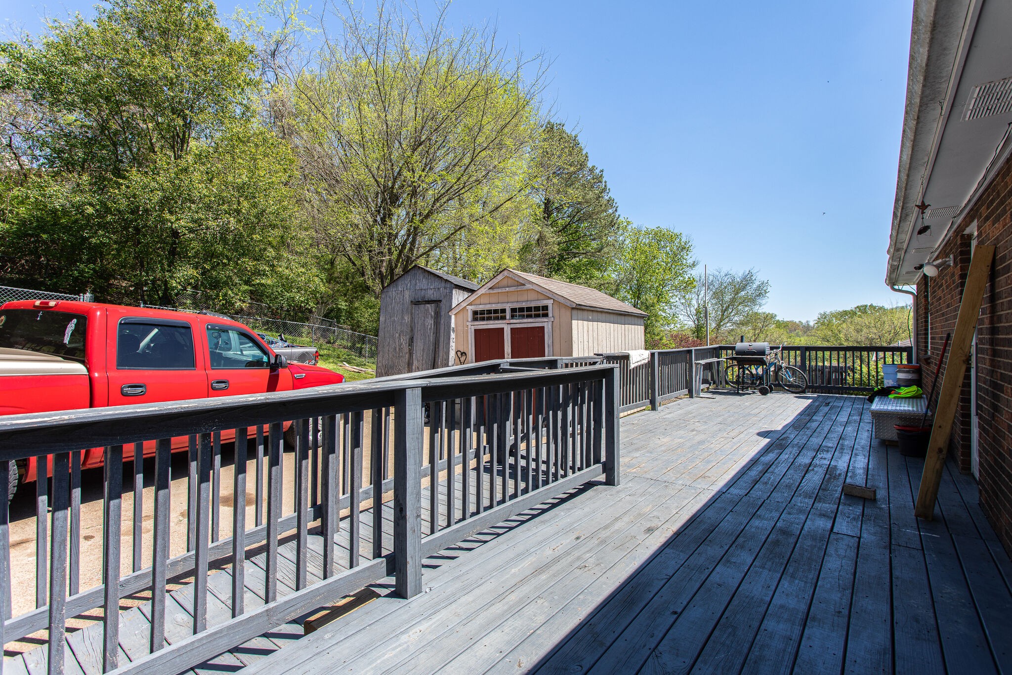 116 Tusculum Road Antioch, TN 37013 - Photo 26 of 27 a view of wooden deck and a yard