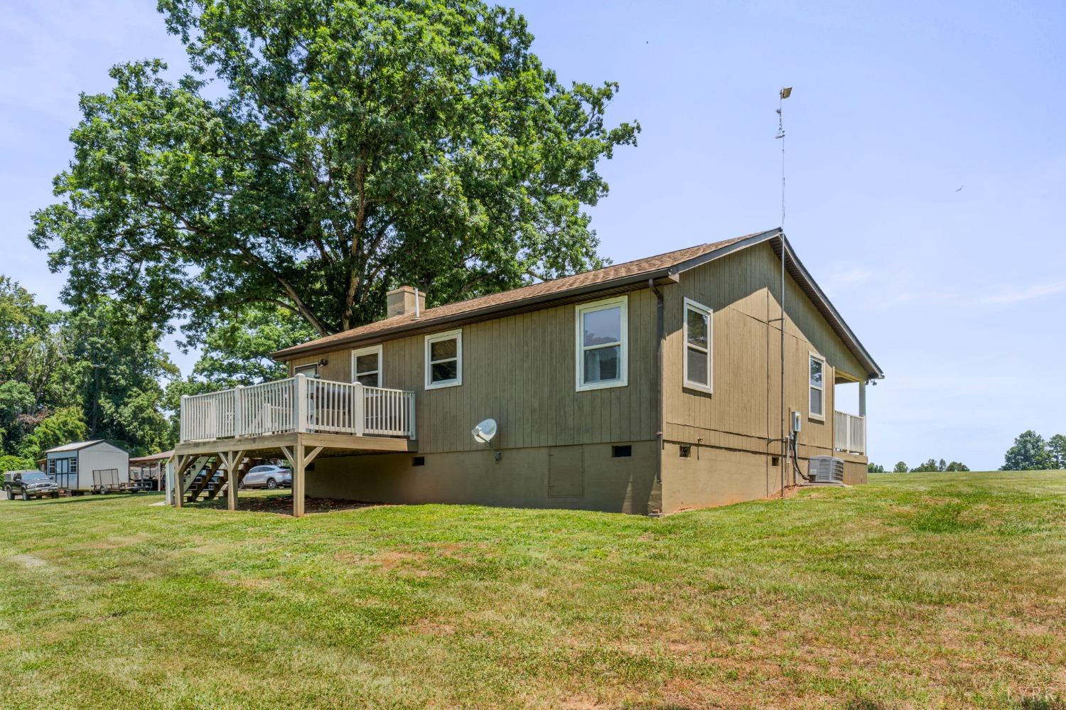 4466 Five Forks Road Pamplin, VA 23958 - Photo 20 of 34 a house view with a garden space