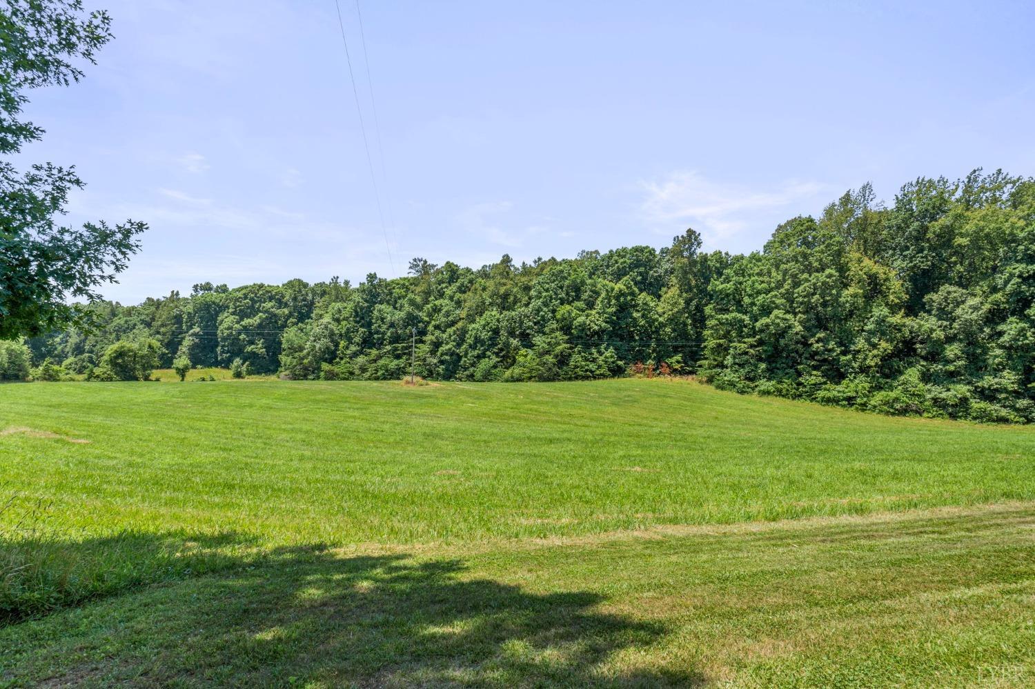 4466 Five Forks Road Pamplin, VA 23958 - Photo 21 of 34 a yard with lots of green space and trees in the background