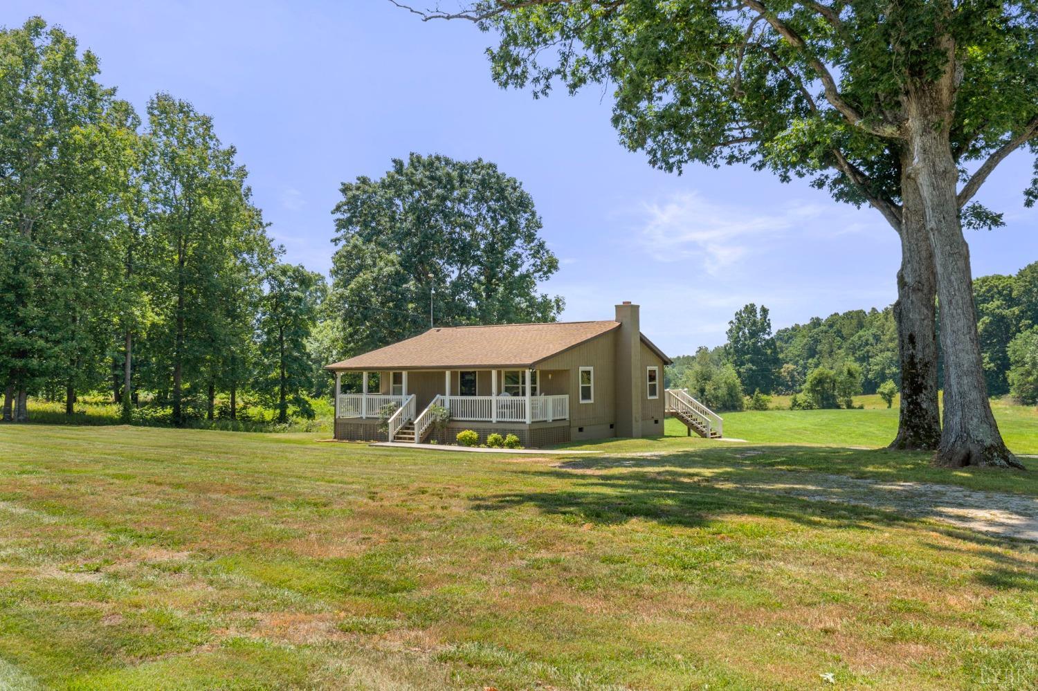 4466 Five Forks Road Pamplin, VA 23958 - Photo 29 of 34 a front view of a house with a yard