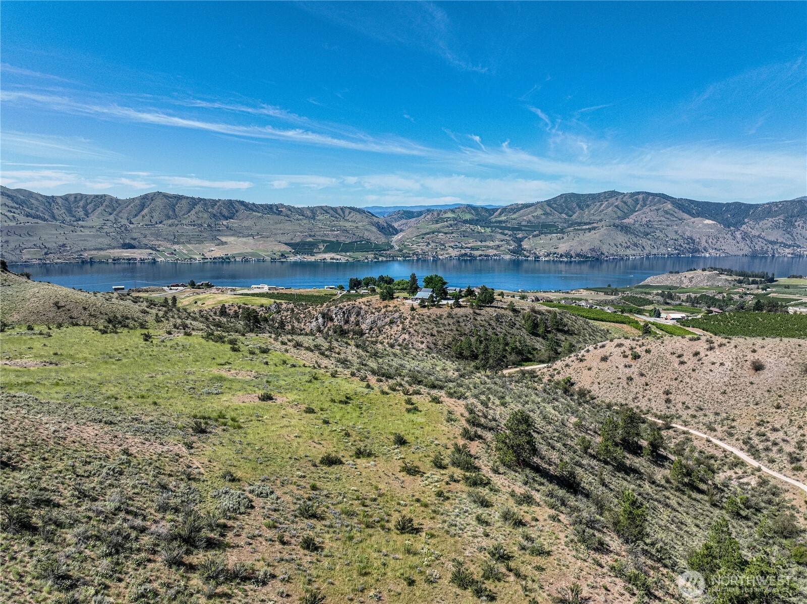 215 Chelan Ranch Road Chelan, WA 98816 - Photo 4 of 6 a view of mountain with lake view