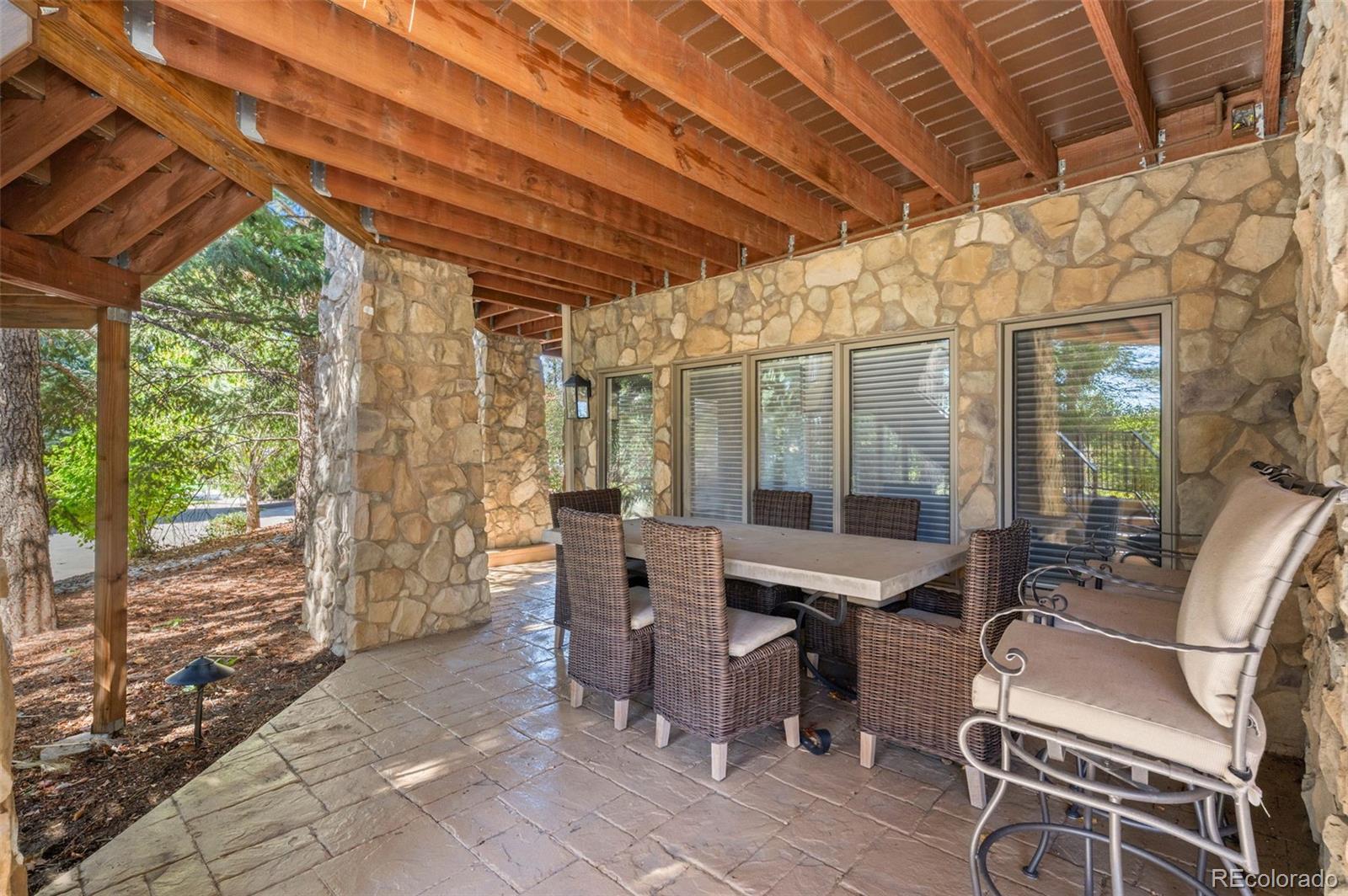 298 Fairchild Drive Highlands Ranch, CO 80126 - Photo 43 of 50 a patio with yard