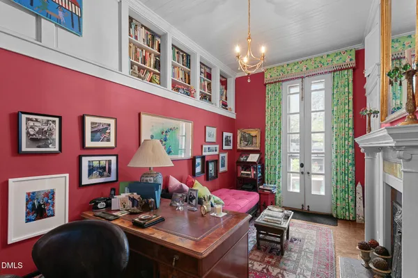 a bathroom with a sink vanity granite and a mirror