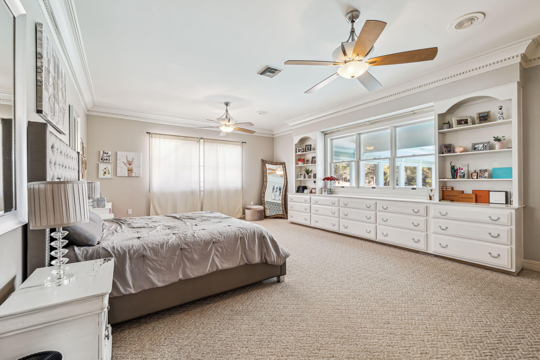 8 Weekewachee Circle Destin, FL 32541 - Photo 19 of 33 a bedroom with a bed a dresser and a window