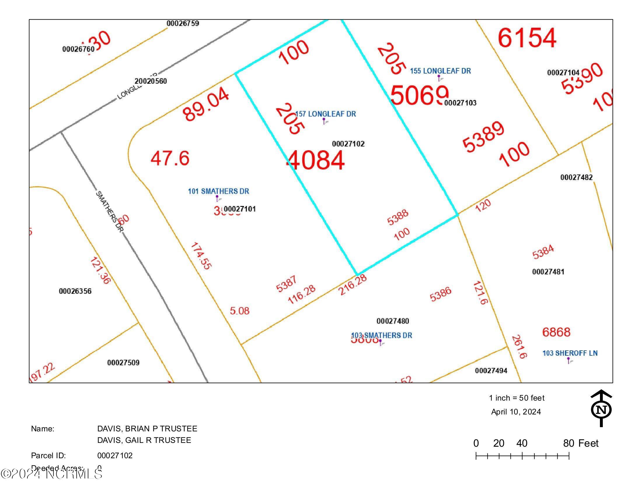 157 Longleaf Drive West End, NC 27376 - Photo 30 of 58 plat map