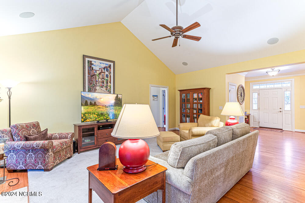 157 Longleaf Drive West End, NC 27376 - Photo 5 of 58 hardwood floors and vaulted ceilings