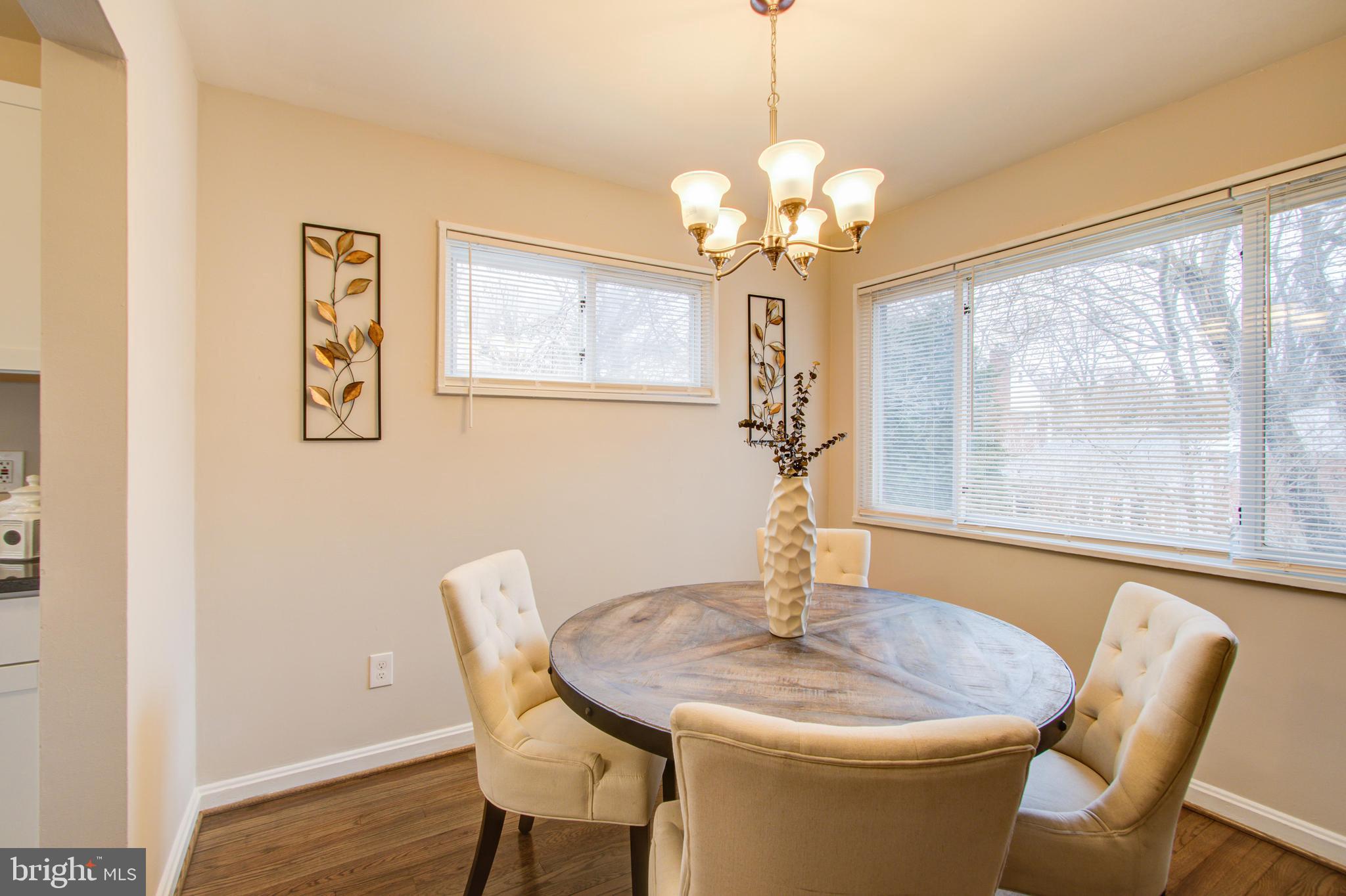1601 Sanford Road Silver Spring, MD 20902 - Photo 8 of 52 Dining Room Overlooking Private Yard!