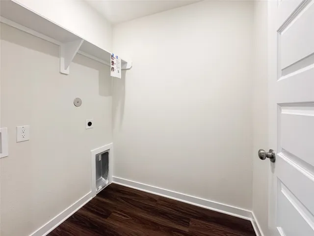 a view of empty room