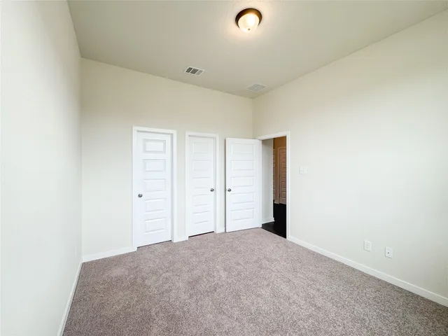 a view of a livingroom with an empty space