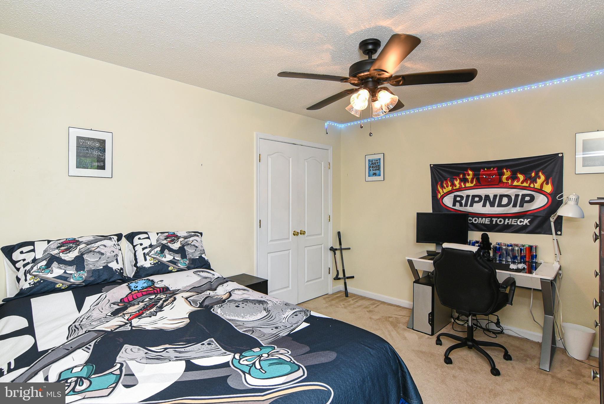 6053 Igo Road King George, VA 22485 - Photo 24 of 44 Bedroom #2 with Ceiling Fan