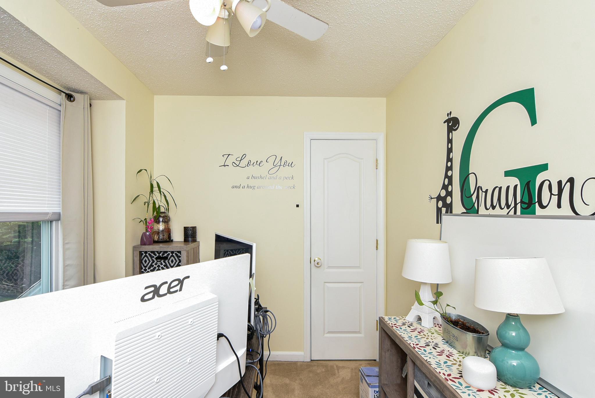 6053 Igo Road King George, VA 22485 - Photo 31 of 44 Bedroom #4/Office with Ceiling Fan