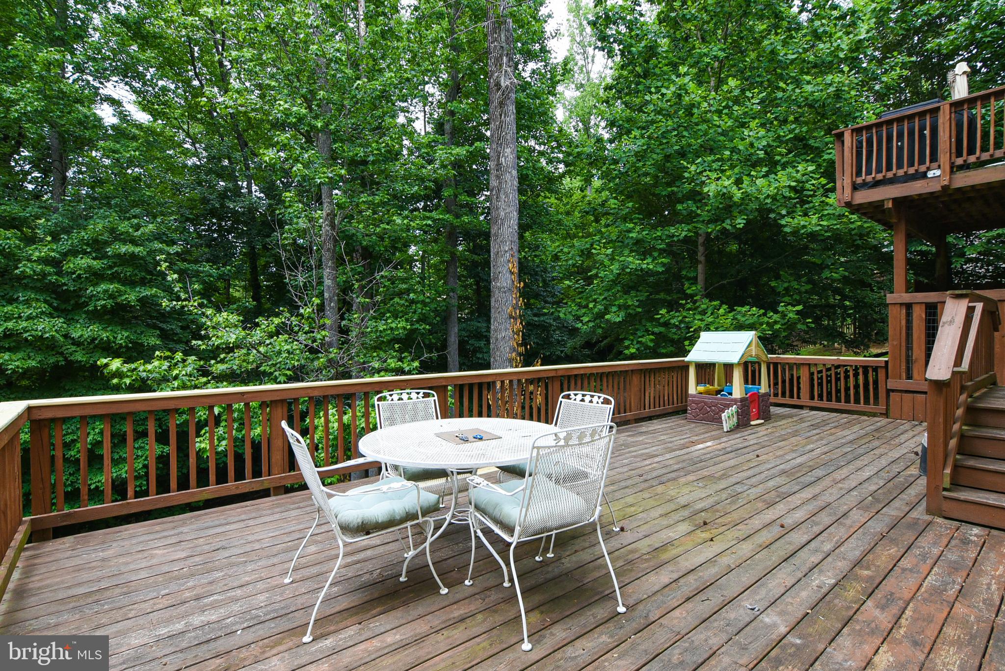 6053 Igo Road King George, VA 22485 - Photo 37 of 44 Spacious Lower Back Deck