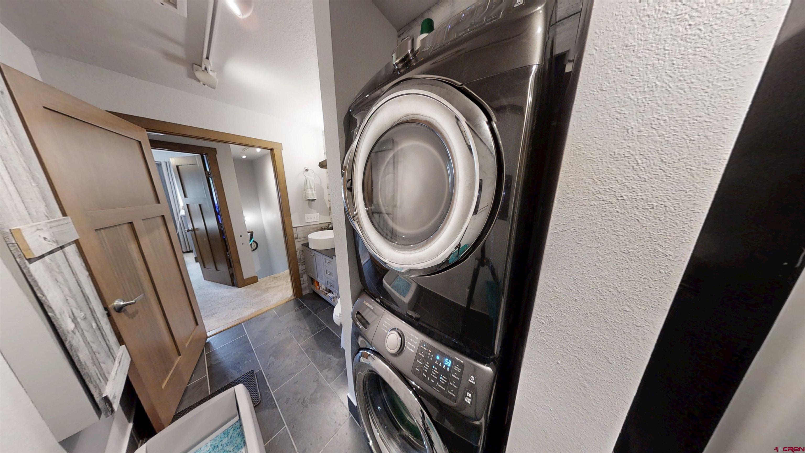 315 East 8th Avenue, Unit 203 Durango, CO 81301 - Photo 12 of 15 a close up view of a washer and dryer
