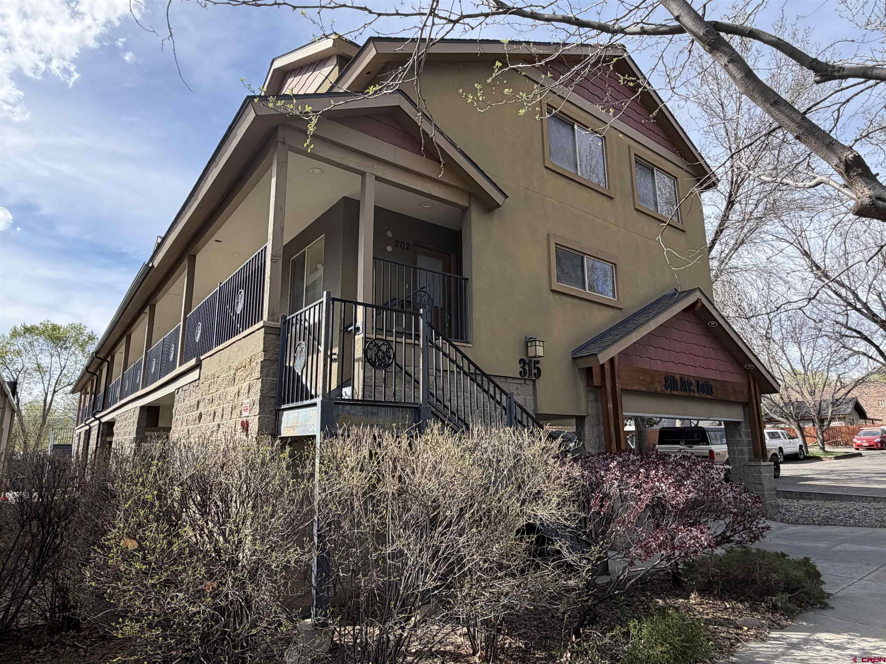 315 East 8th Avenue, Unit 203 Durango, CO 81301 - Photo 2 of 15 a house view with a outdoor space