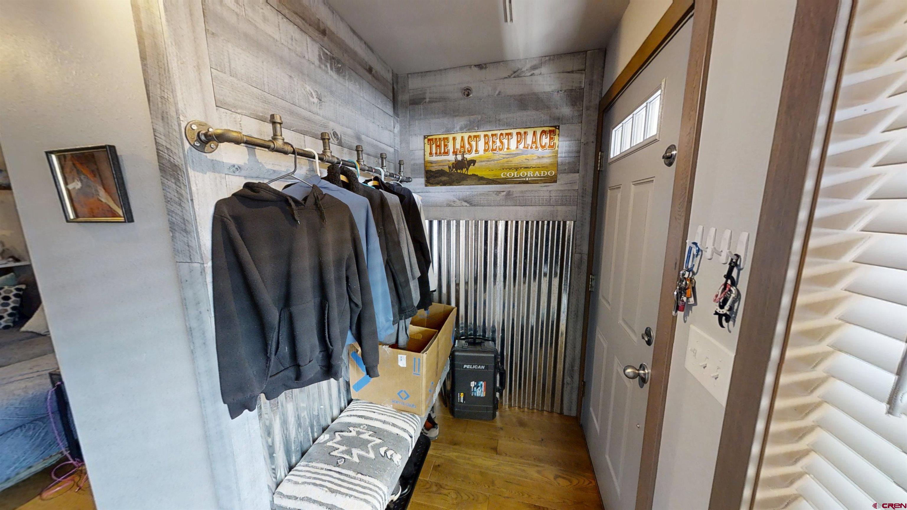 315 East 8th Avenue, Unit 203 Durango, CO 81301 - Photo 4 of 15 a view of walk in closet with clothes and shoes