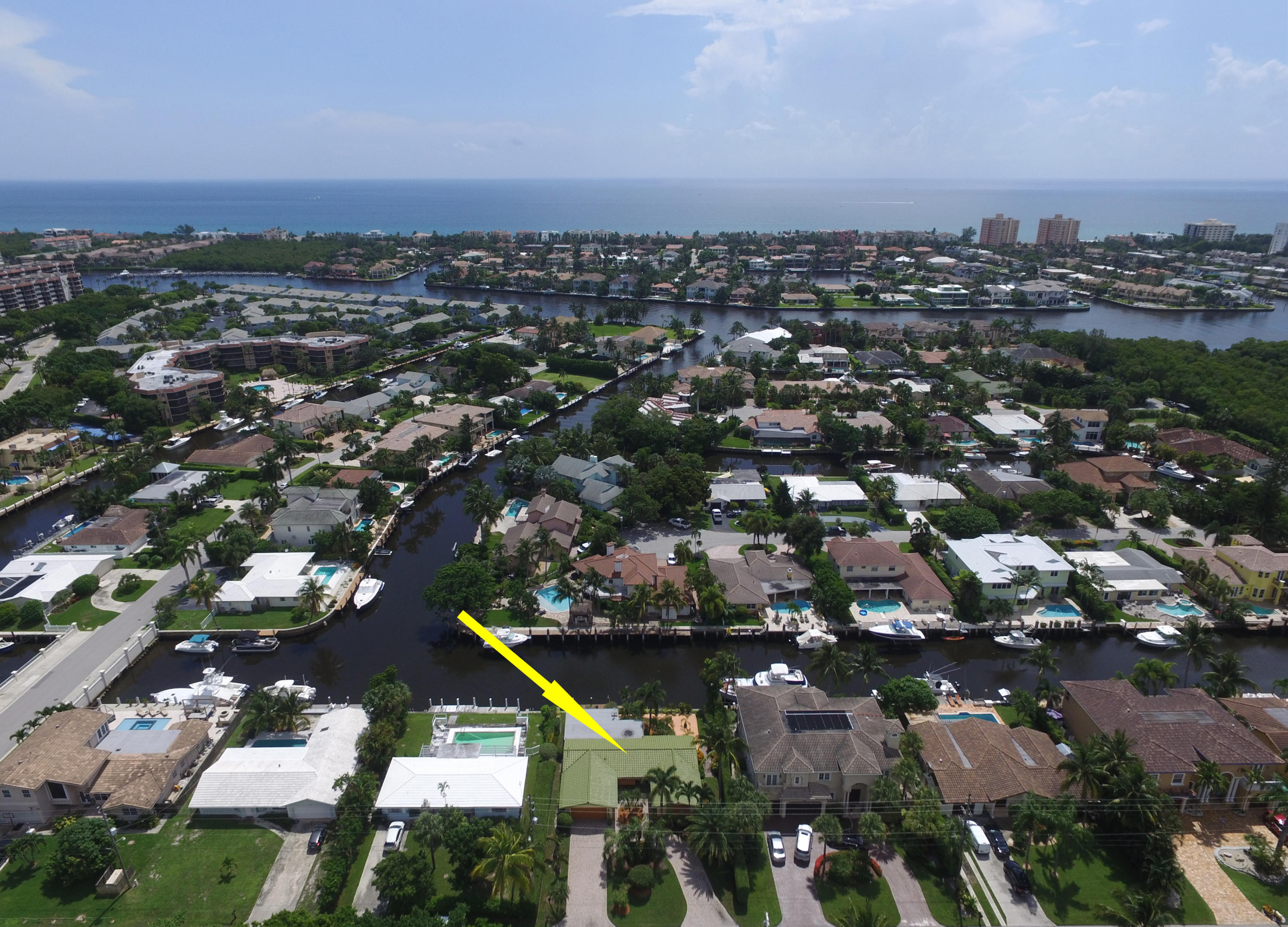 5698 Northeast 7th Avenue Boca Raton, FL 33487 - Photo 18 of 18 Aerial