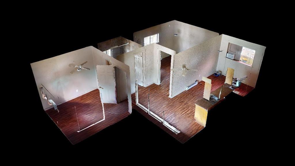 Doll house view from virtual tour