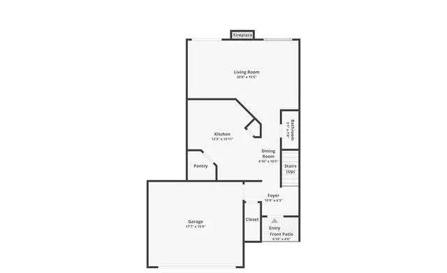 a picture of a floor plan