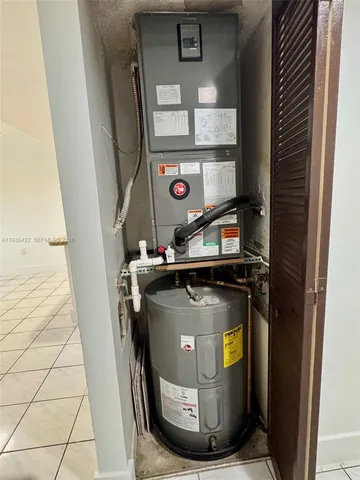 a view of water heater