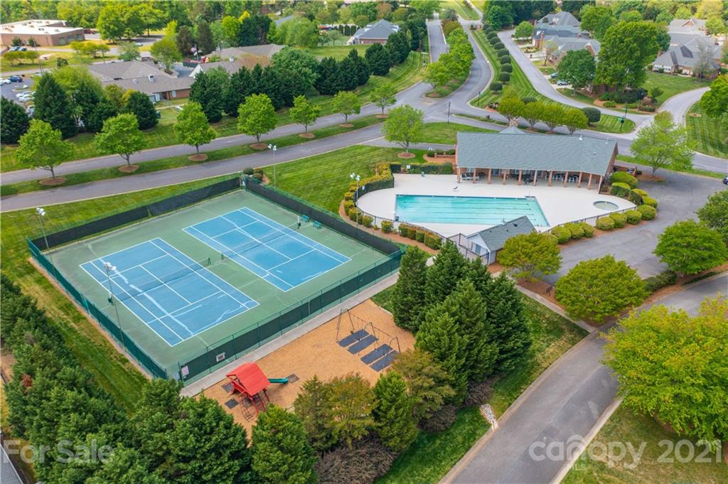 324 Gringley Hill Road Fort Mill, SC 29708 - Photo 42 of 48 an aerial view of a house