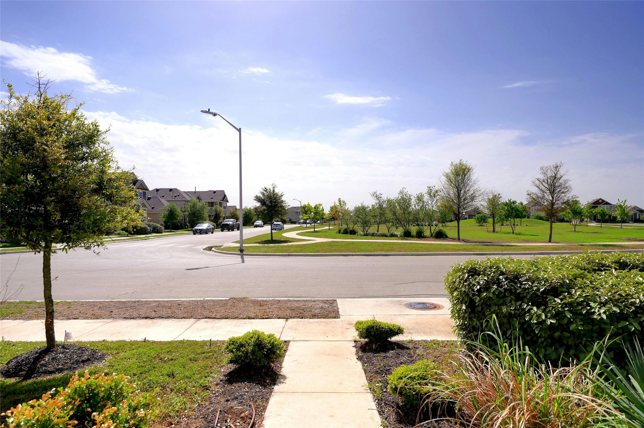 121 Switchgrass Street San Marcos, TX 78666 - Photo 5 of 33 View from the front porch across the street to the park.