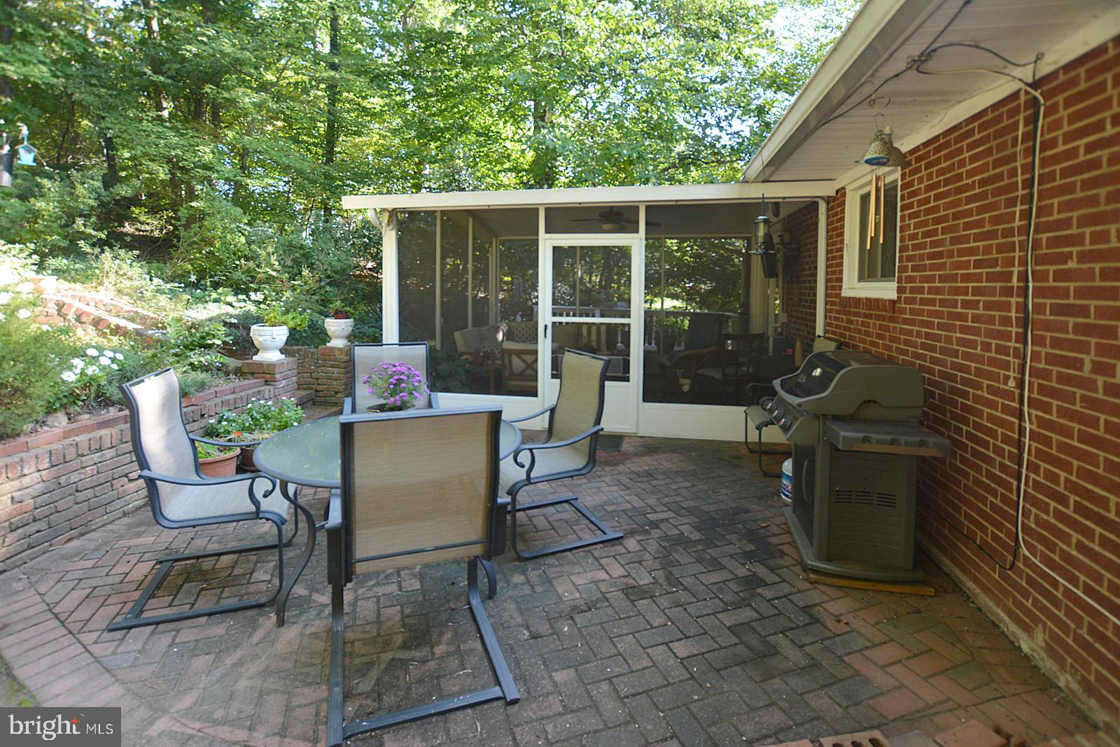 3713 Military Road Arlington, VA 22207 - Photo 13 of 29 Backyard patio