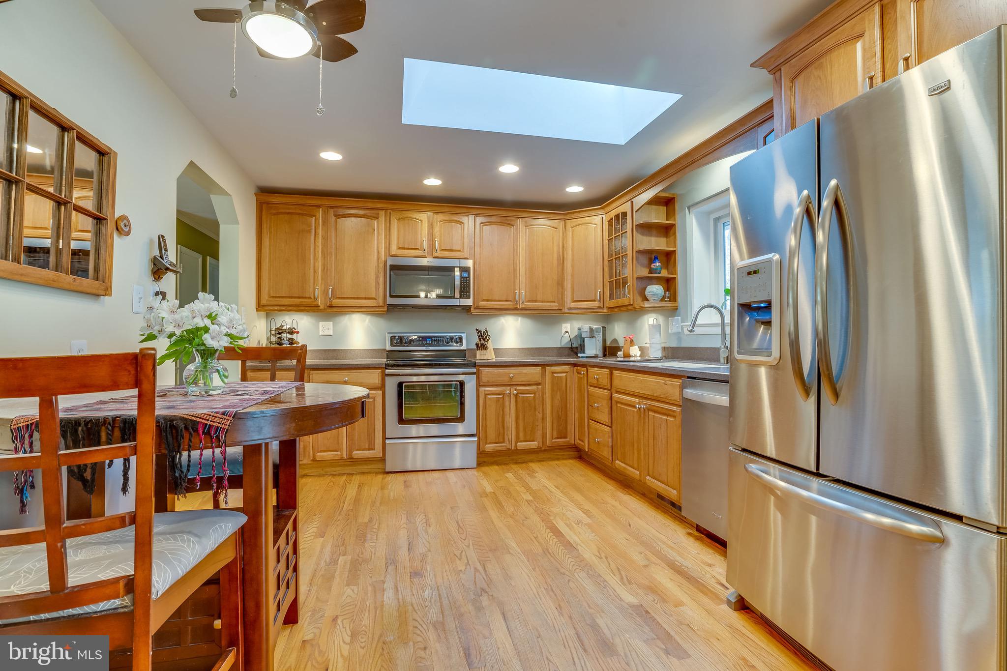 3713 Military Road Arlington, VA 22207 - Photo 7 of 29 Dining room opening to kitchen
