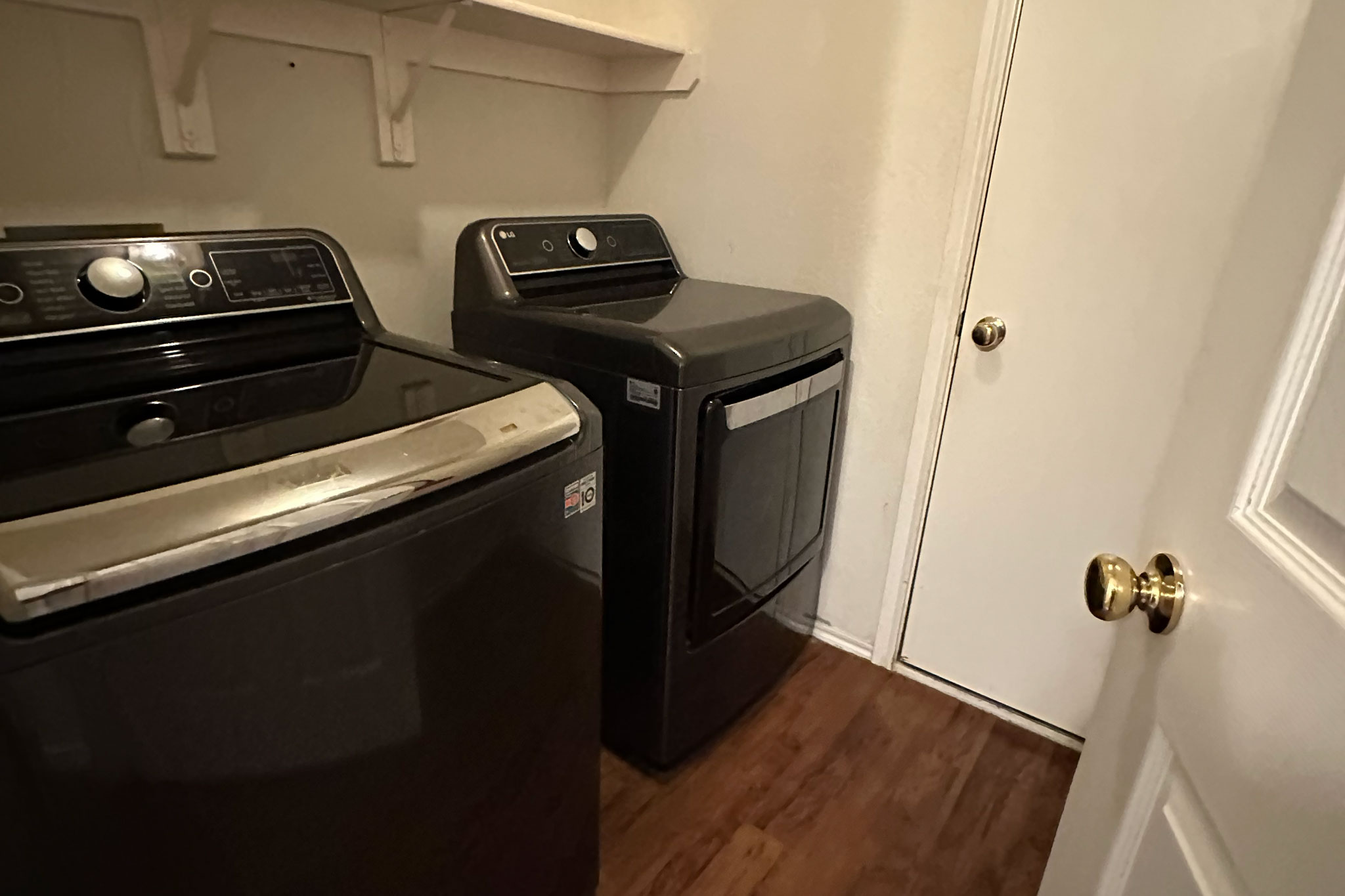 3309 Crownover Street Austin, TX 78725 - Photo 10 of 12 a view of washer and dryer
