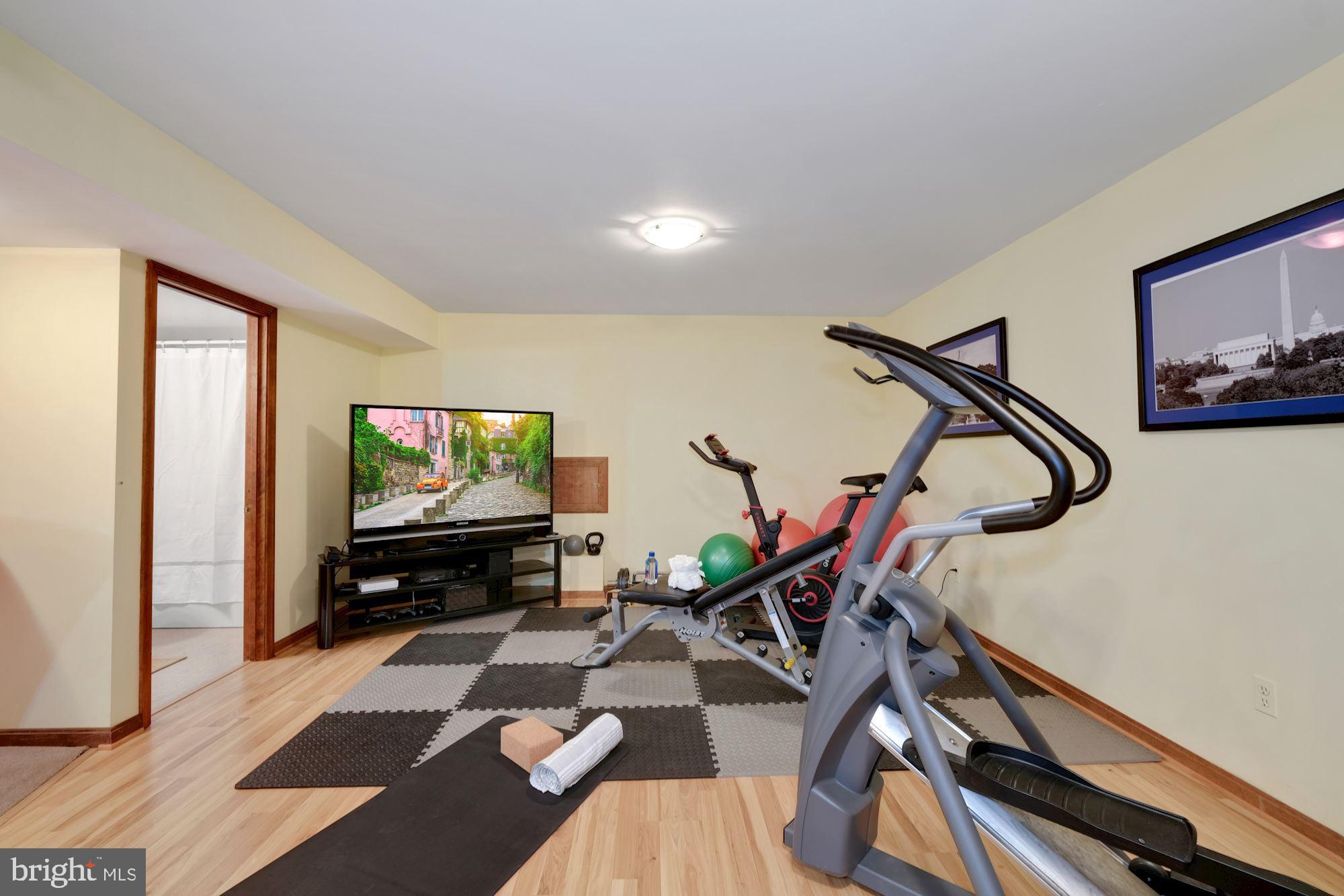 6509 Deidre Terrace McLean, VA 22101 - Photo 36 of 47 Workout Area in Lower Level