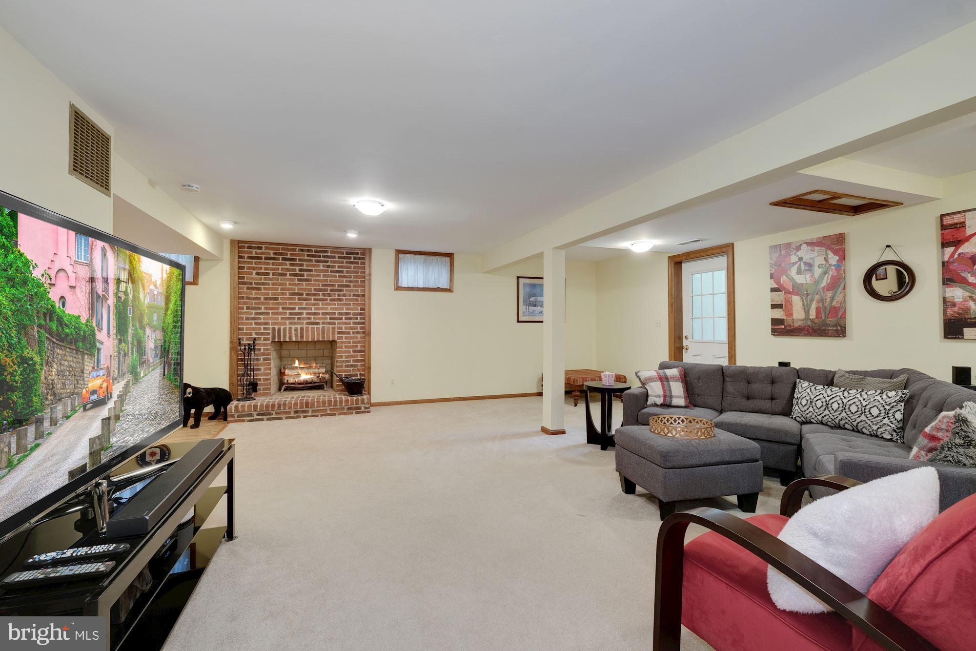 6509 Deidre Terrace McLean, VA 22101 - Photo 37 of 47 Large Leisure Space with Wood Burning Fireplace